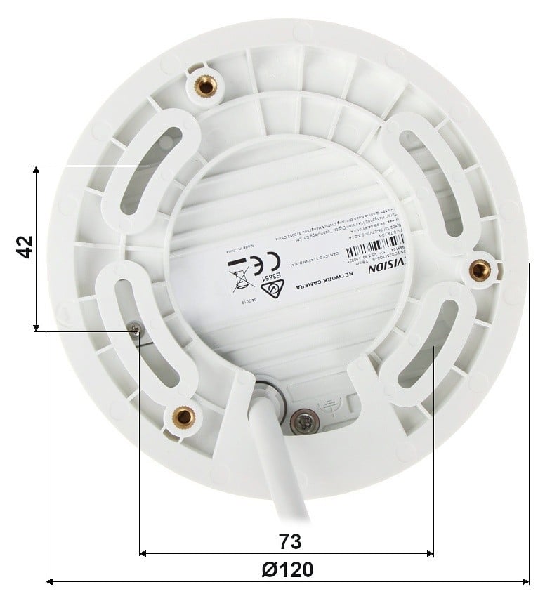 Camera IP AcuSense, 4MP, Mini Dome, Wi-Fi, lentila 2.8mm, IR 30m, microfon, PoE, Hikvision - DS-2CD2543G2-IWS(2.8mm) – HIKVISION DS-2CD2543G2-IWS(2.8mm)