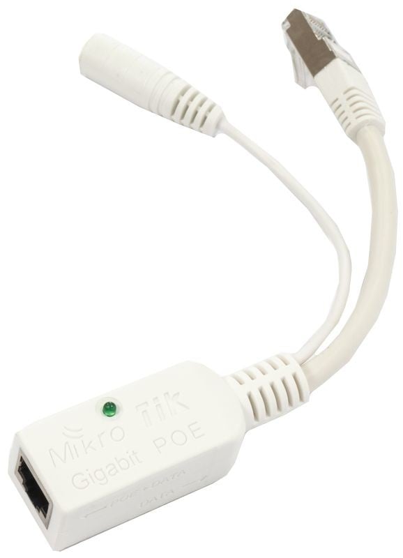 RBGPOE | Mikrotik | Injector PoE pasiv 18-57V, Gigabit - Mikrotik RBGPOE Injector PoE pasiv 18-57V, Gigabit - Mikrotik RBGPOE
