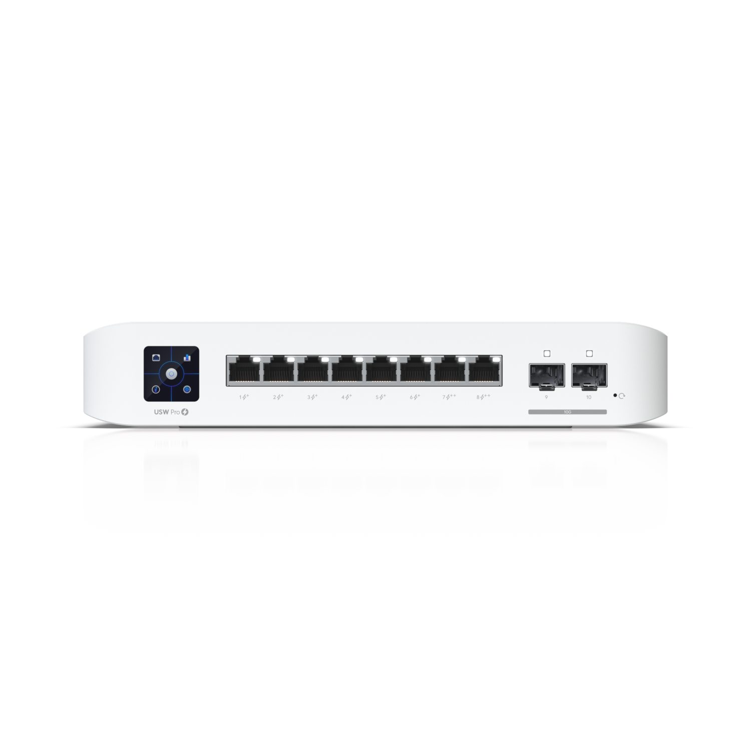 Ubiquiti USW-Pro-8-PoE Switch UniFi cu 8 porturi GbE POE++ și uplink SFP+