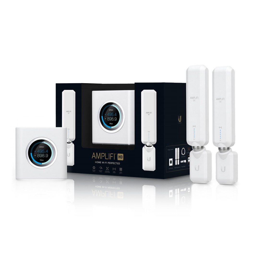 Ubiquiti AFI-HD AmpliFi HD router wireless Gigabit Ethernet Bandă dublă (2.4 GHz/ 5 GHz) Alb