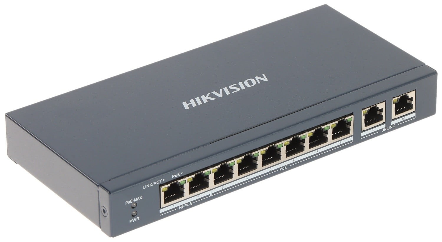 HIKVISION DS-3E1310HP-EI – Switch PoE Hikvision Smart Managed, 8 porturi PoE, Fast Ethernet, DS-3E1310HP-EI Switch PoE Hikvision Smart Managed, 8 porturi PoE, Fast Ethernet, DS-3E1310HP-EI – HIKVISION DS-3E1310HP-EI