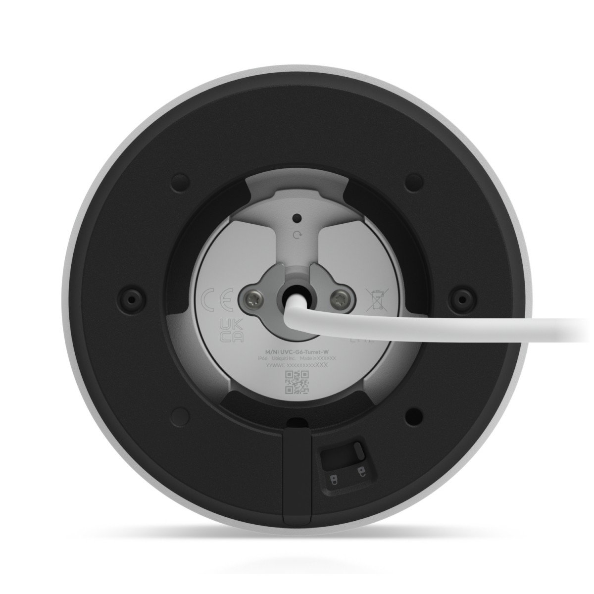 Ubiquiti UVC-G6-Turret-W – Ubiquiti UniFi Protect G6 Turret – Cameră IP 4K 3864×2160, Interior/Exterior, montaj tavan/perete, PoE Ubiquiti UniFi Protect G6 Turret – Cameră IP 4K 3864×2160, Interior/Exterior, montaj tavan/perete, PoE – Ubiquiti UVC-G6-Turret-W