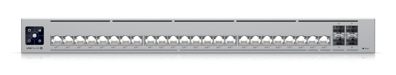 Ubiquiti USW-Pro-HD-24-PoE – Ubiquiti UniFi Switch Pro HD 24 PoE Managed L2/L3 22×2.5Gb + 2×10Gb + 4×10G SFP+ PoE++ Ubiquiti UniFi Switch Pro HD 24 PoE Managed L2/L3 22×2.5Gb + 2×10Gb + 4×10G SFP+ PoE++ – Ubiquiti USW-Pro-HD-24-PoE