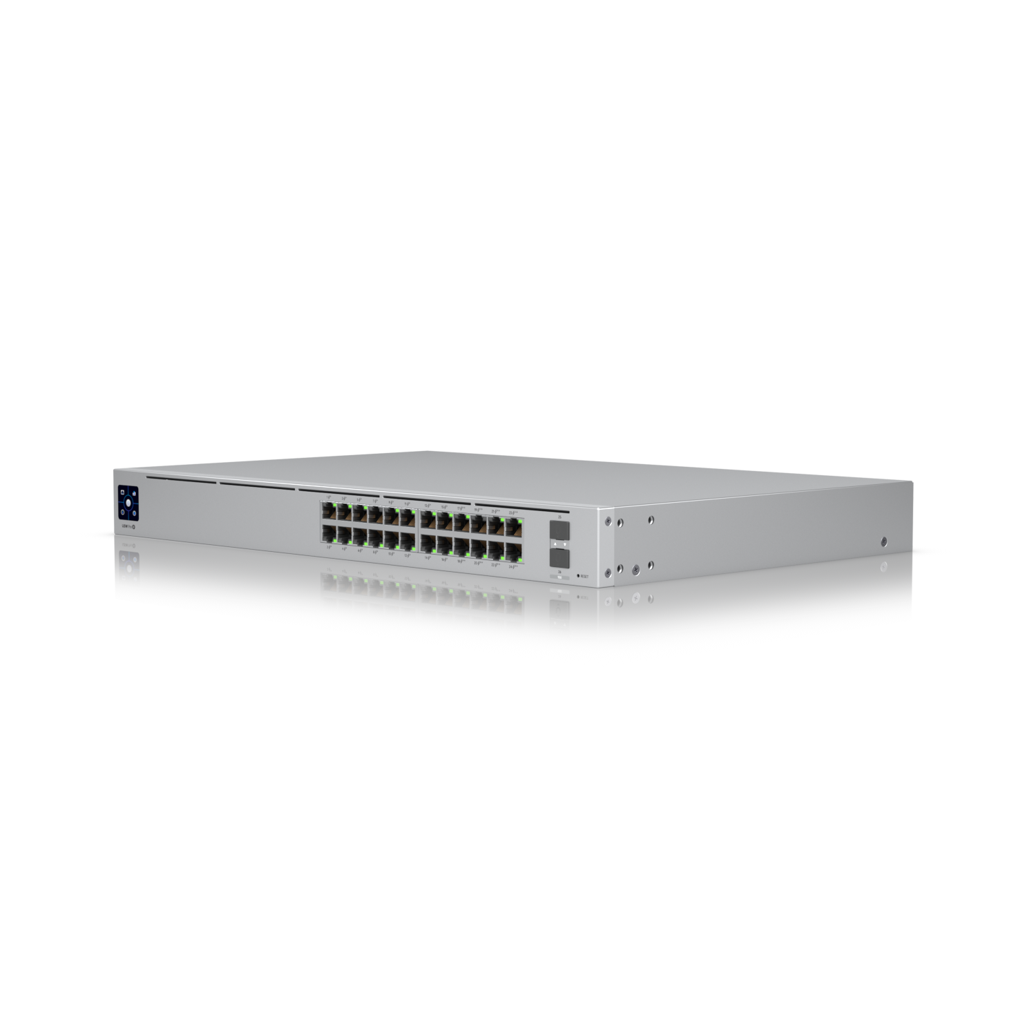 Ubiquiti USW-PRO-24-POE Networks UniFi Pro 24-Port PoE Gestionate L2/L3 Gigabit Ethernet (10/100/1000) Power over Ethernet (PoE) Suport 1U Argint