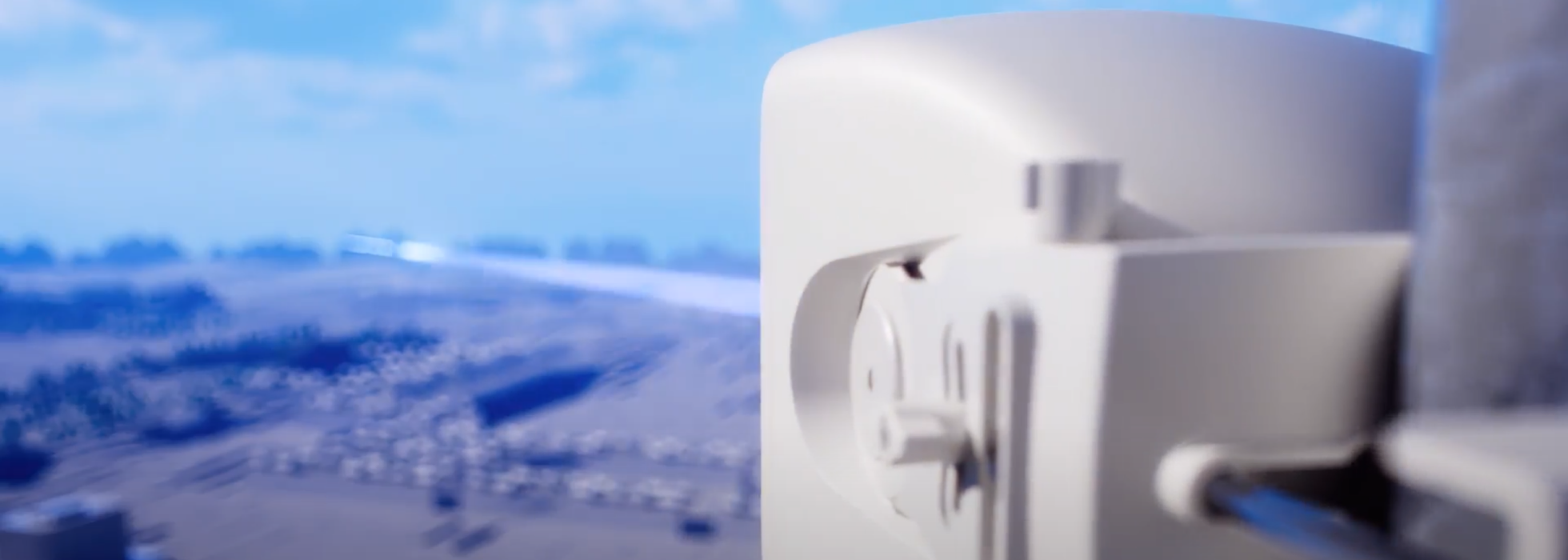 Ubiquiti WAVE-AP Networks UISP Wave Access Point 5400 Mbit/s Alb Power over Ethernet (PoE) Suport