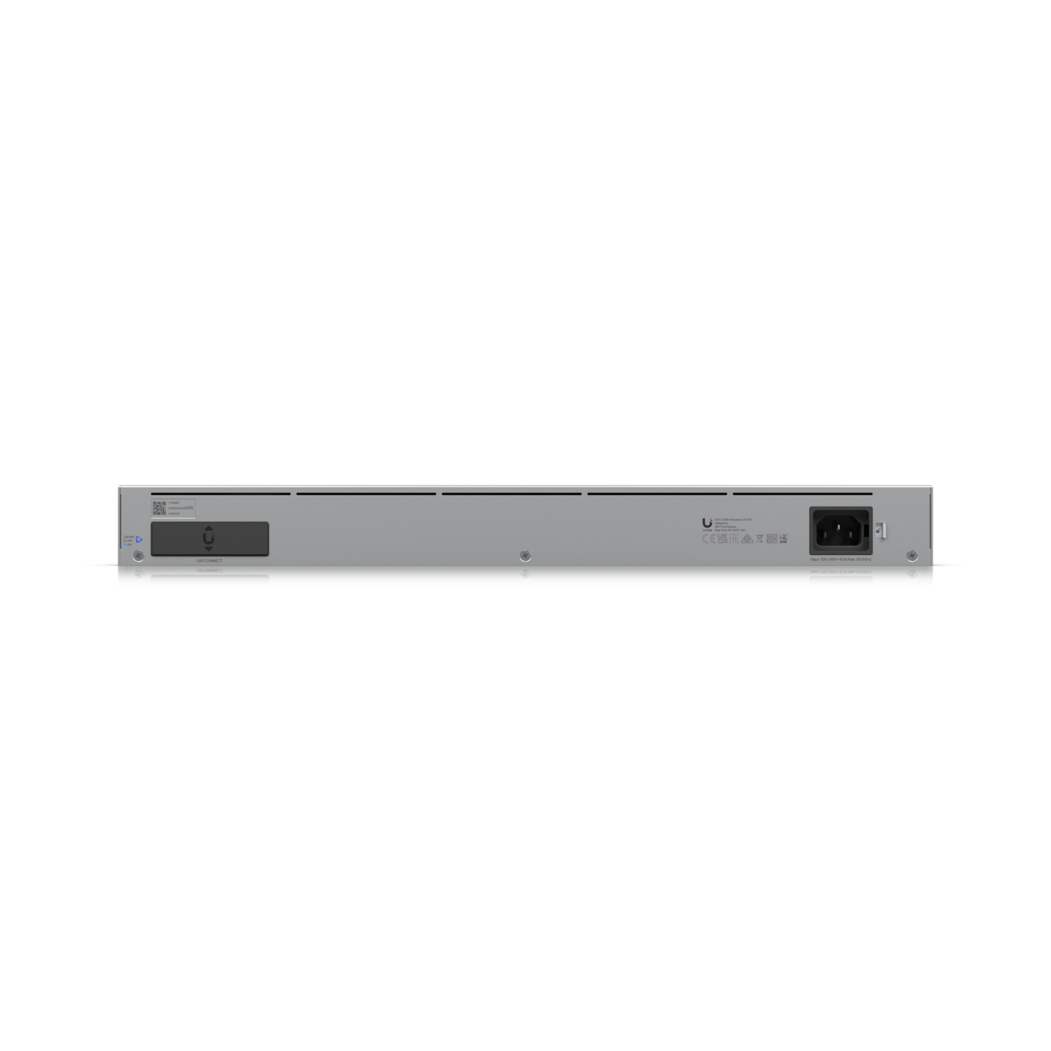Ubiquiti Networks USW-ENTERPRISE-24-POE switch-uri Gestionate L3 Gigabit Ethernet (10/100/1000) Power over Ethernet (PoE) Suport Argint