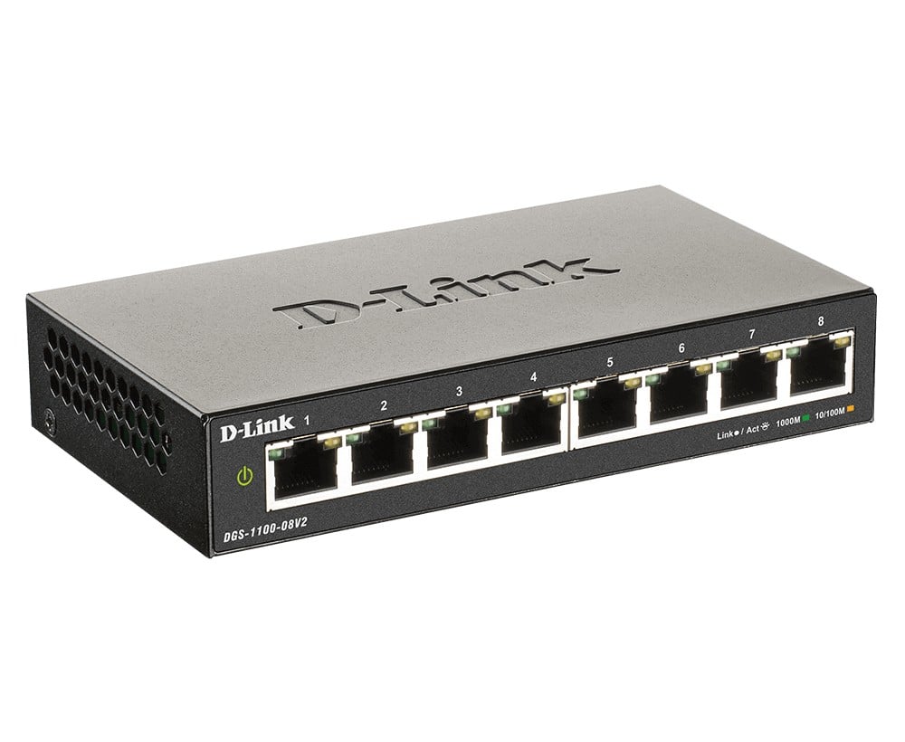 DGS-1100-08V2/E | D-Link | D-Link DGS-1100-08V2 M D-Link DGS-1100-08V2 M