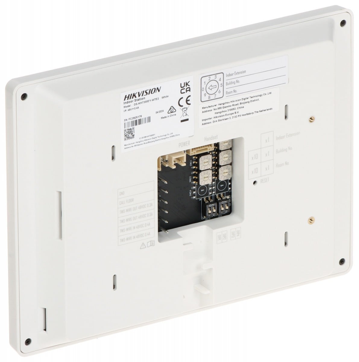 HIKVISION DS-KH7300EY-WTE2/White – Monitor videointerfon HD pe 2 fire, ecran tactil 7 inch, Wi-Fi, 1024×600, alb, Hikvision - DS-KH7300EY-WTE2/White Monitor videointerfon HD pe 2 fire, ecran tactil 7 inch, Wi-Fi, 1024×600, alb, Hikvision - DS-KH7300EY-WTE2/White – HIKVISION DS-KH7300EY-WTE2/White