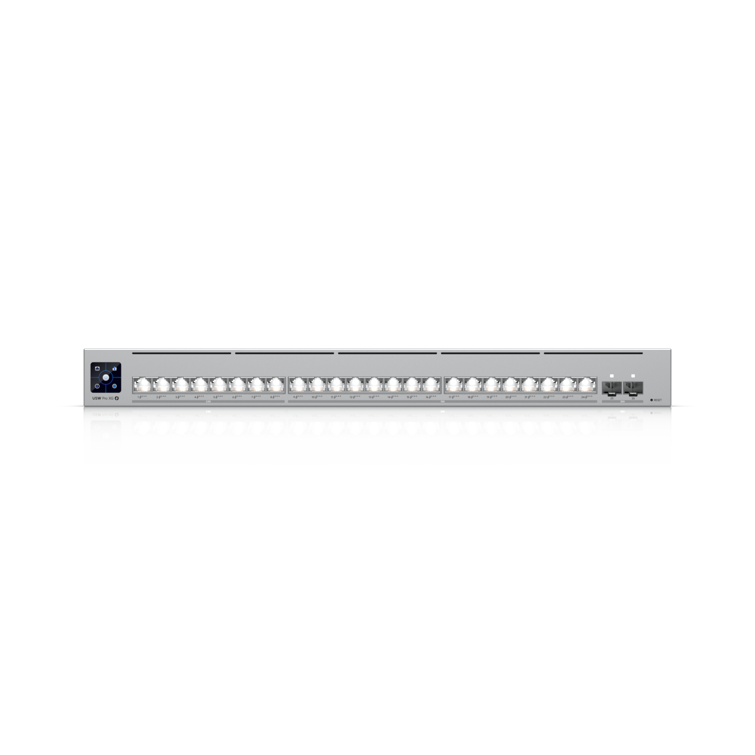 Switch Profesional Ubiquiti 24 porturi GbE PoE+++ 2SFP28 25G Layer3, Etherlighting™, USW-Pro-XG-24-PoE – Ubiquiti USW-Pro-XG-24-PoE