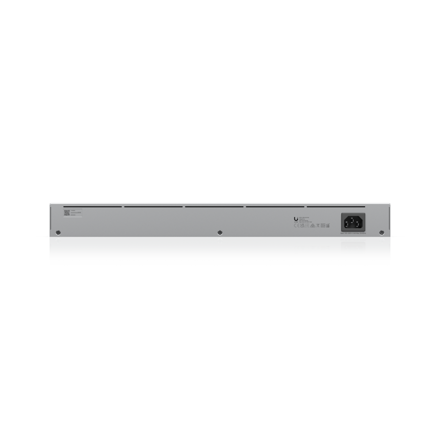 Ubiquiti Networks UniFi USW-48-POE switch-uri Gestionate L2 Gigabit Ethernet (10/100/1000) Power over Ethernet (PoE) Suport 1U Din oţel inoxidabil