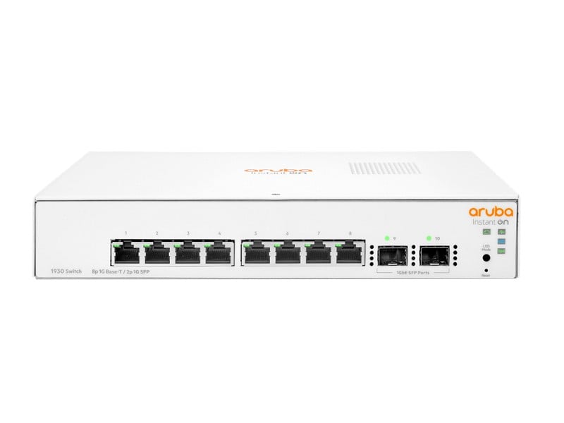 JL680A | HPE | HPE Aruba Instant On 1930 Smart 8G 2SFP Switch HPE Aruba Instant On 1930 Smart 8G 2SFP Switch