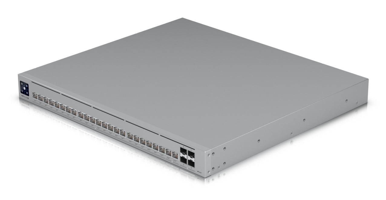 Ubiquiti USW-Pro-HD-24-PoE – Ubiquiti UniFi Switch Pro HD 24 PoE Managed L2/L3 22×2.5Gb + 2×10Gb + 4×10G SFP+ PoE++ Ubiquiti UniFi Switch Pro HD 24 PoE Managed L2/L3 22×2.5Gb + 2×10Gb + 4×10G SFP+ PoE++ – Ubiquiti USW-Pro-HD-24-PoE