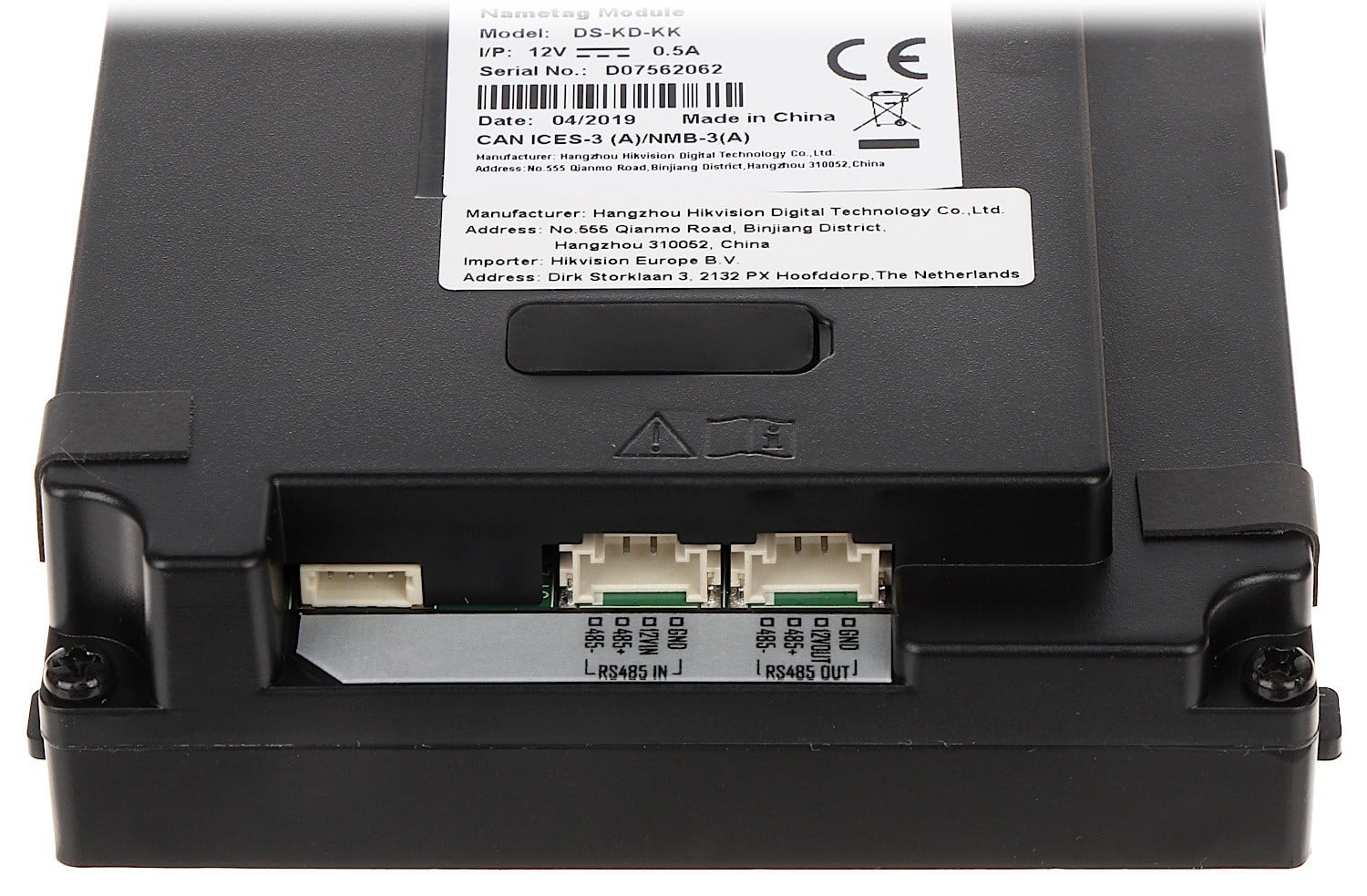 Modul extensie afisaj 6 familii pentru Interfon modular - HIKVISION DS-KD-KK – HIKVISION DS-KD-KK