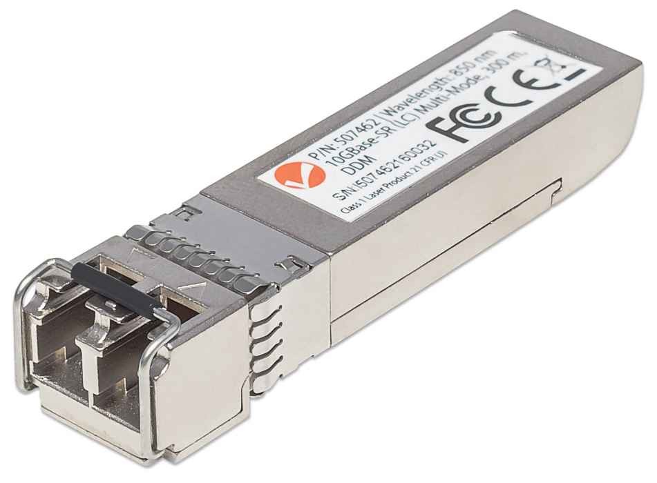 Intellinet 507462 module de emisie-recepție pentru rețele Fibră optică 11100 Mbit/s SFP+ 850 nm