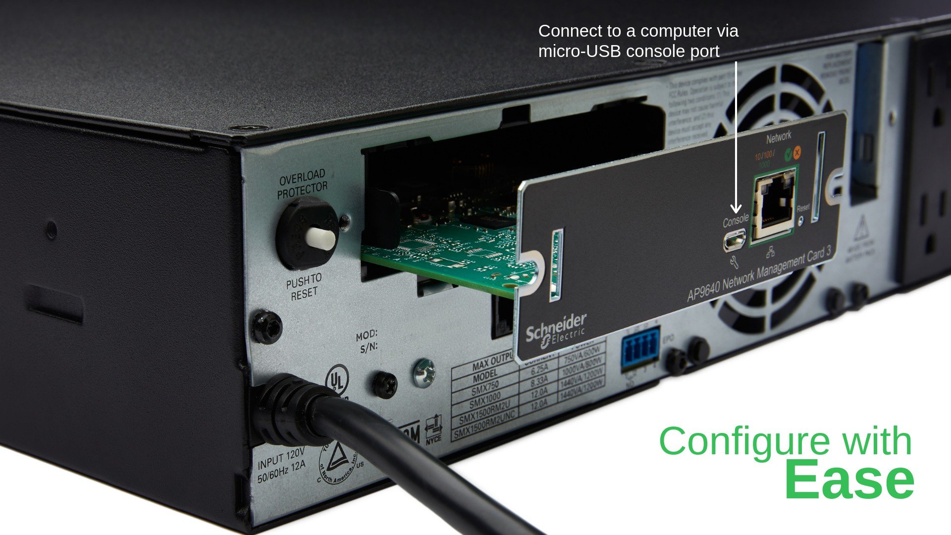 AP9640 | APC | APC UPS NETWORK MANAGEMENT CARD APC UPS NETWORK MANAGEMENT CARD