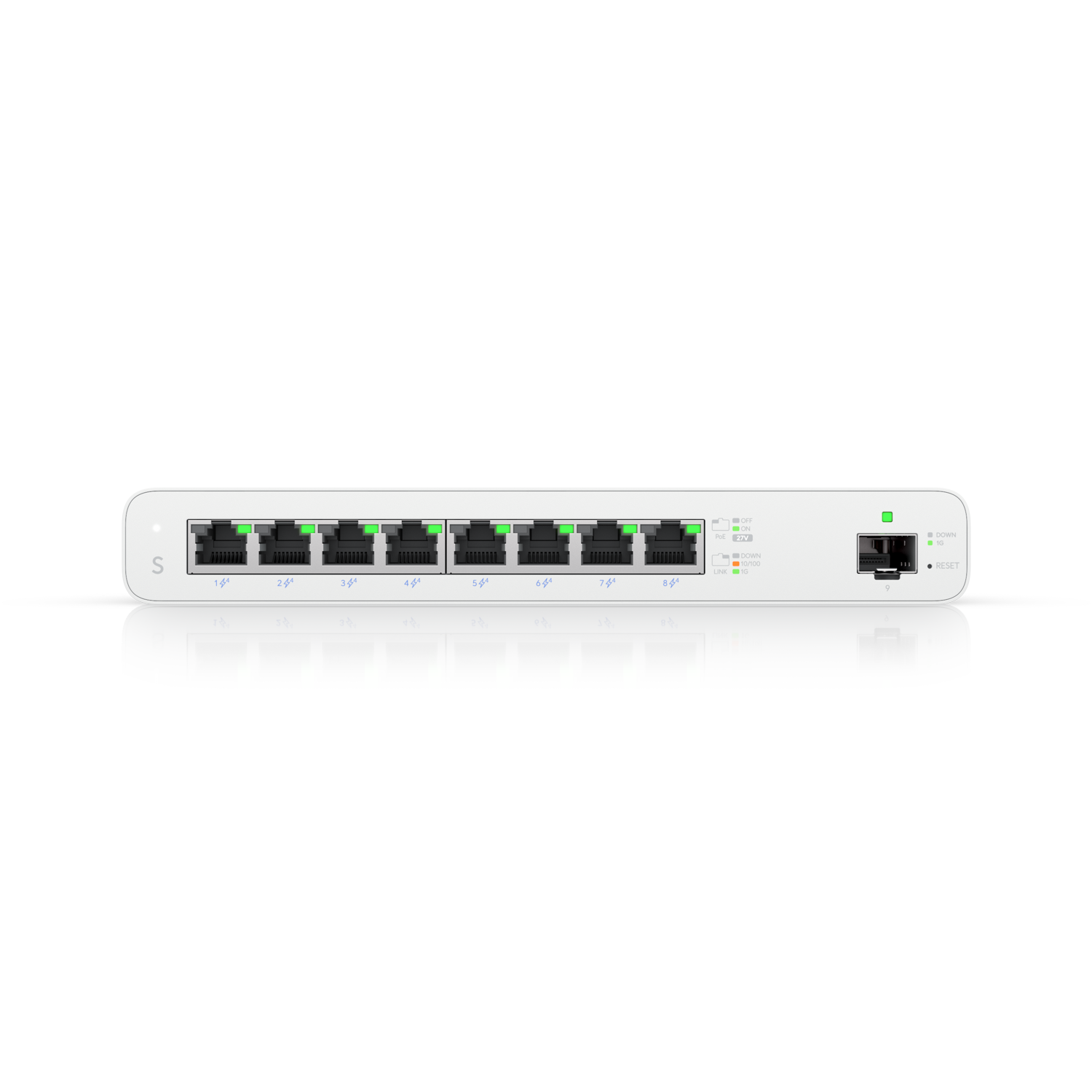 Ubiquiti UISP-S Networks UISP Gestionate L2 Gigabit Ethernet (10/100/1000) Power over Ethernet (PoE) Suport Alb