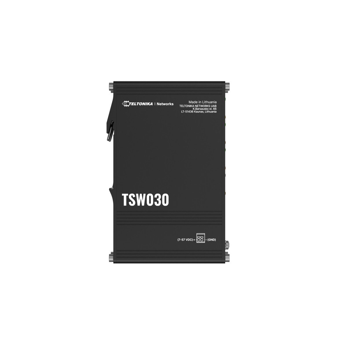 TSW030000000 | Teltonika | Teltonika NETWORKS TSW030 8-Port Ethernet Switch Fara management Fast Ethernet (10/100) Negru Teltonika NETWORKS TSW030 8-Port Ethernet Switch Fara management Fast Ethernet (10/100) Negru