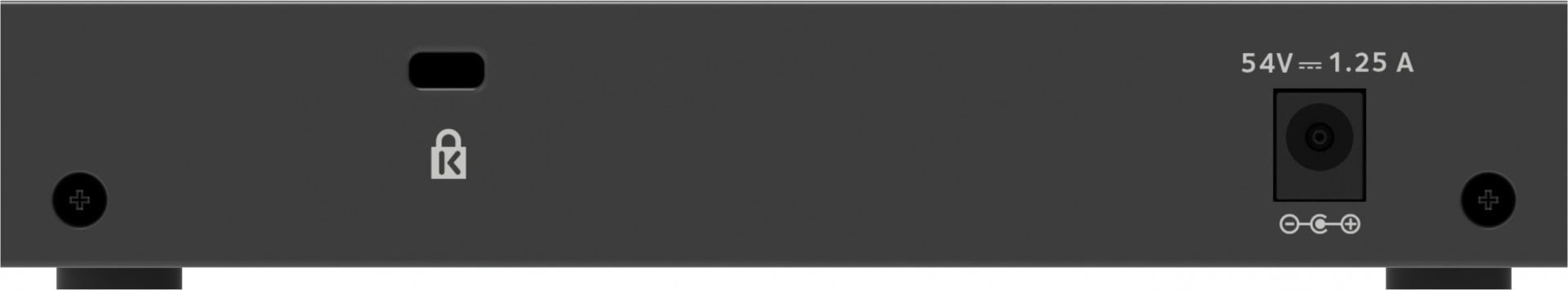 NETGEAR GS305EP Switch Easy Smart Managed Plus 5-Port Gigabit PoE+ (4xPoE+) – Netgear GS305EP-100PES