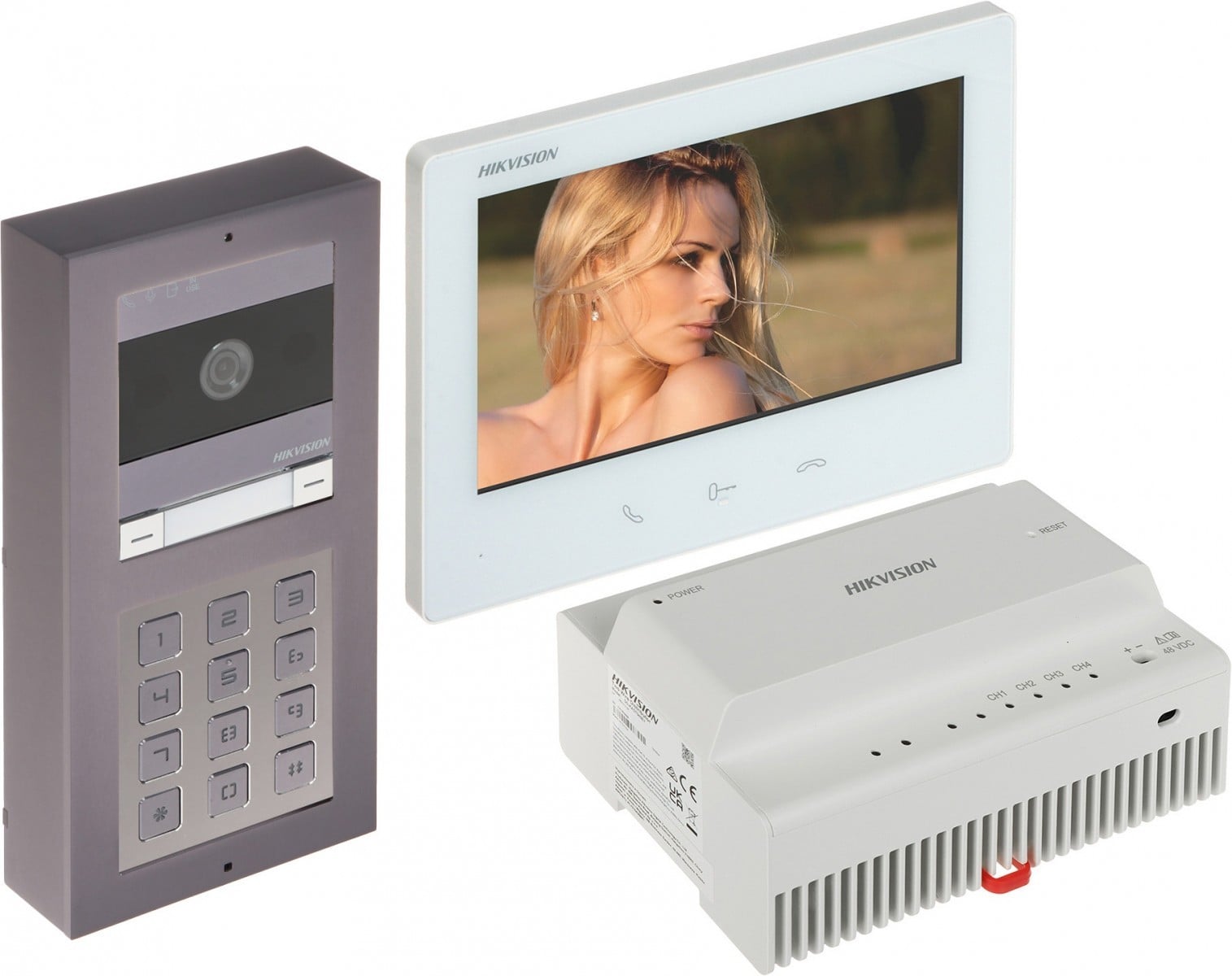 HIKVISION DS-KIS704EY-ACW2/Aluminum – Kit videointerfon HD pe 2 fire, monitor 7 inch, cameră 2MP, Wi-Fi, stație exterioară aluminiu, Hikvision - DS-KIS704EY-ACW2/Aluminum Kit videointerfon HD pe 2 fire, monitor 7 inch, cameră 2MP, Wi-Fi, stație exterioară aluminiu, Hikvision - DS-KIS704EY-ACW2/Aluminum – HIKVISION DS-KIS704EY-ACW2/Aluminum