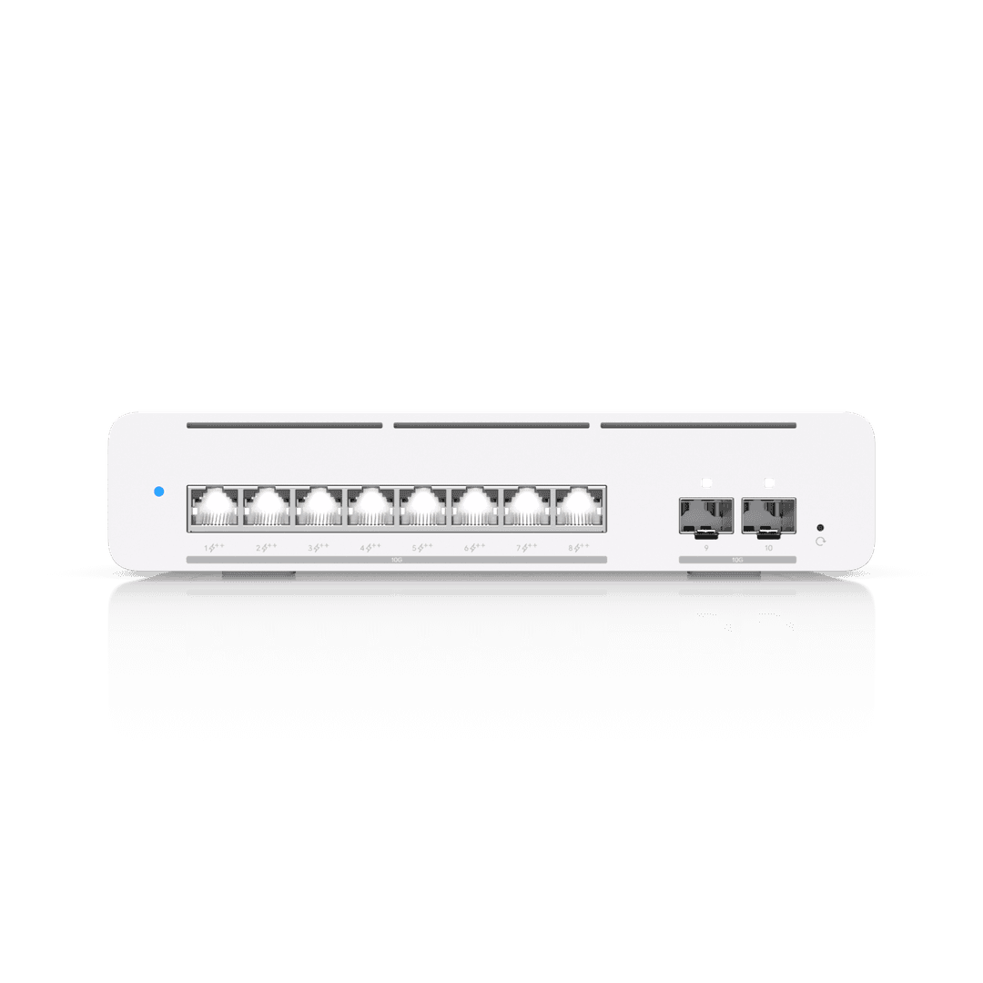 Switch UniFi Ubiquiti 8 porturi GbE PoE++ 2 SFP+ Etherlighting™ Layer3, USW-Pro-XG-8-PoE – Ubiquiti USW-Pro-XG-8-PoE