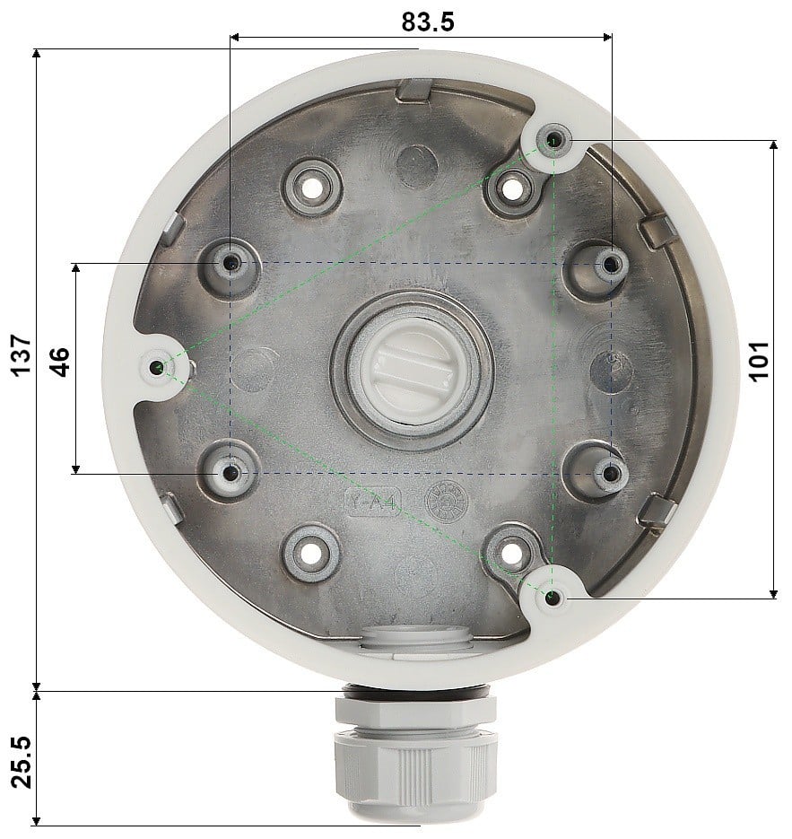 HIKVISION DS-1280ZJ-PT6 – Doza conexiuni pentru camere DOME - HIKVISION DS-1280ZJ-PT6 Doza conexiuni pentru camere DOME - HIKVISION DS-1280ZJ-PT6 – HIKVISION DS-1280ZJ-PT6