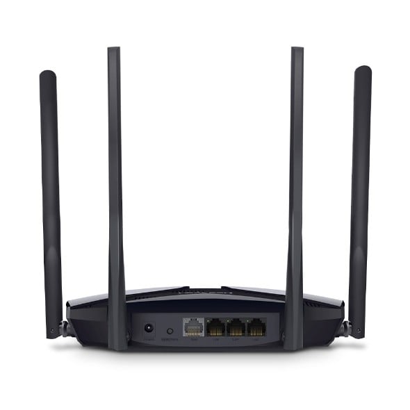 Mercusys MR80X router wireless Gigabit Ethernet Bandă dublă (2.4 GHz/ 5 GHz) Negru