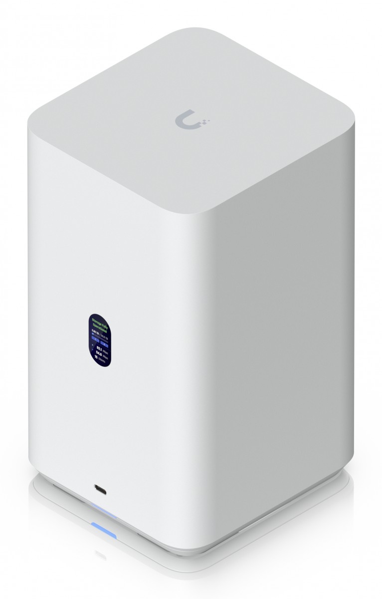 Ubiquiti Network Attached Storage UniFi Desktop 2.5 GbE PoE++, UNAS-2-W – Ubiquiti UNAS-2-W