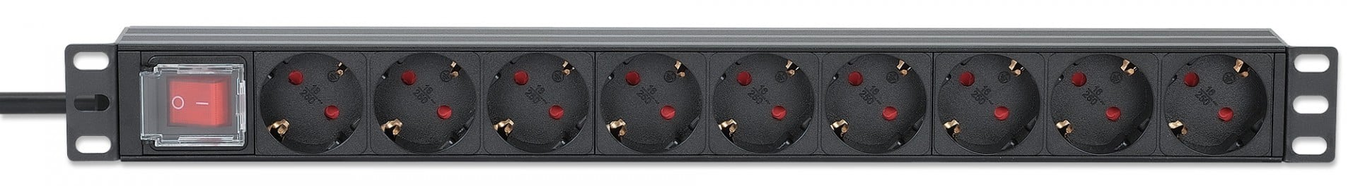 Intellinet 715133 – Intellinet 715133 PDU Rack 19″ 1U – 9 Ieșiri AC CEE 7/3, Comutator On/Off Intellinet 715133 PDU Rack 19″ 1U – 9 Ieșiri AC CEE 7/3, Comutator On/Off – Intellinet 715133