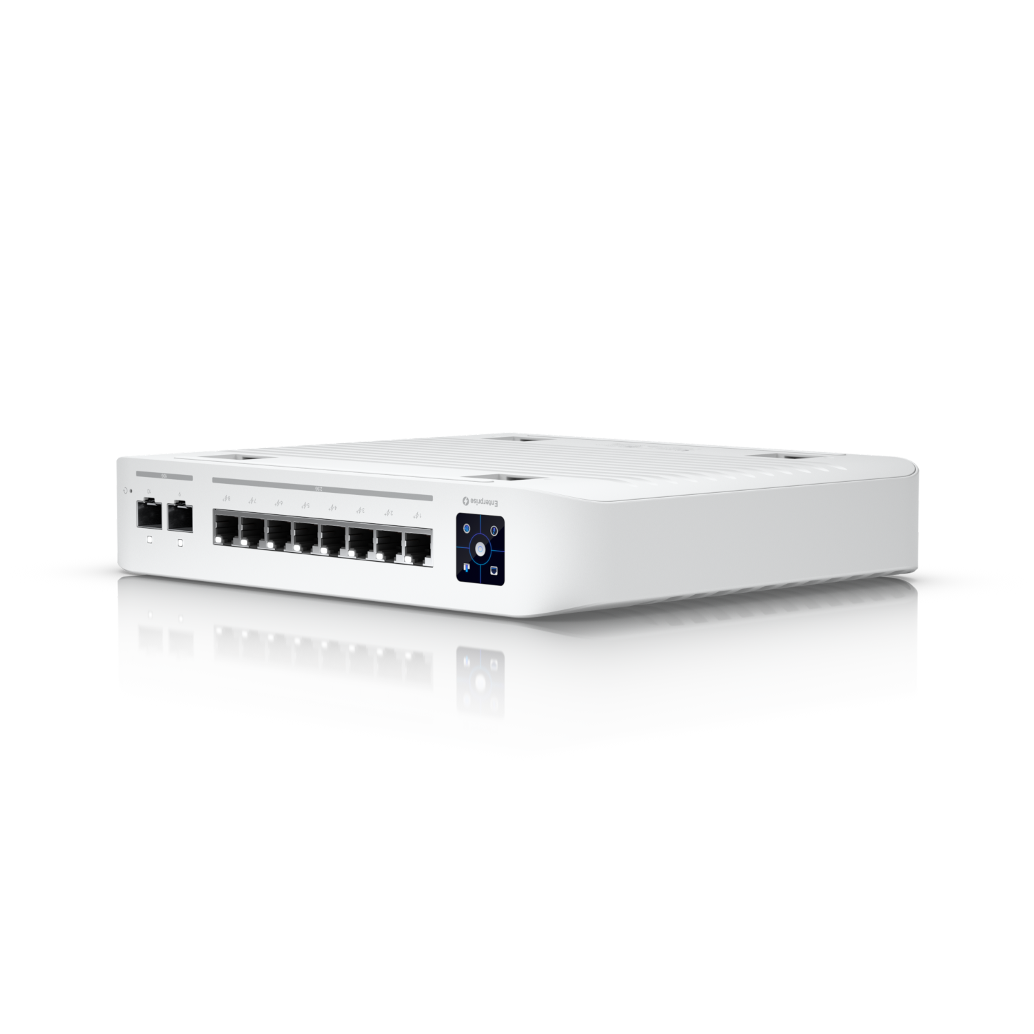 Ubiquiti USW-ENTERPRISE-8-POE Networks UniFi Enterprise 8 PoE Gestionate L3 2.5G Ethernet (100/1000/2500) Power over Ethernet (PoE) Suport Din oţel inoxidabil