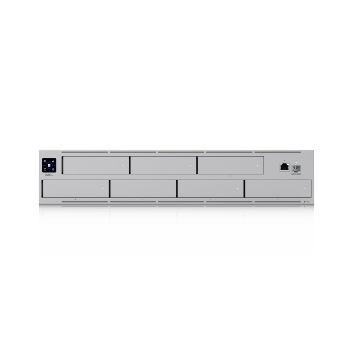Ubiquiti UNAS-Pro – Ubiquiti UniFi UNAS Pro NAS Rackmount 2U 7-Bay 10GbE Quad-Core Ubiquiti UniFi UNAS Pro NAS Rackmount 2U 7-Bay 10GbE Quad-Core – Ubiquiti UNAS-Pro