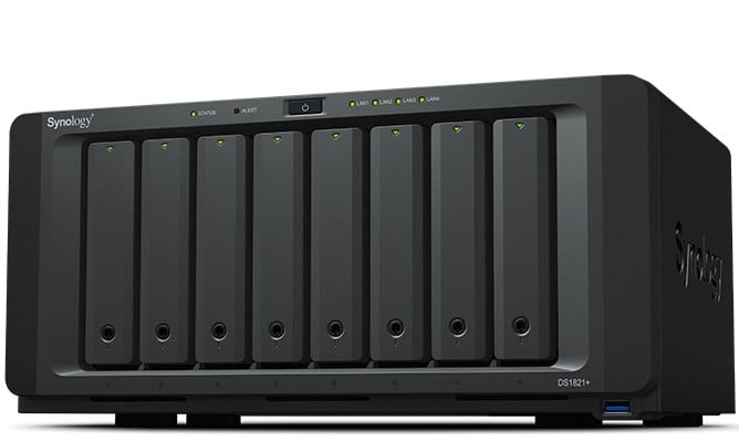 Synology DS1821+ – Synology NAS cu 8 sertare DS1821+ Synology NAS cu 8 sertare DS1821+ – Synology DS1821+