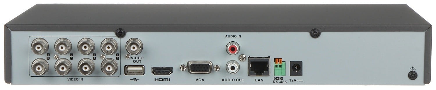 DVR AcuSense Hikvision, 8 canale analogice, 2 canale IP suplimentare, 5MP Lite, H.265 Pro+, 1 HDD SATA - iDS-7208HQHI-M1/XT – HIKVISION iDS-7208HQHI-M1/XT