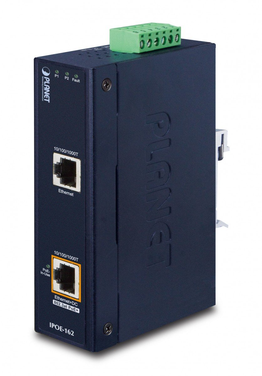 PLANET IPOE-162 Gigabit PoE+ Injector – PLANET IPOE-162
