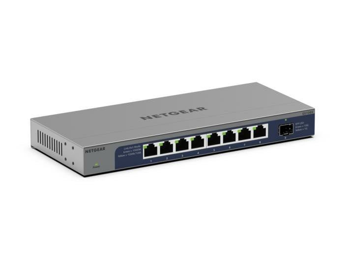 Netgear GS108X-100EUS – NETGEAR GS108X Switch 8-Port Gigabit + 10G SFP+ Uplink Unmanaged NETGEAR GS108X Switch 8-Port Gigabit + 10G SFP+ Uplink Unmanaged – Netgear GS108X-100EUS