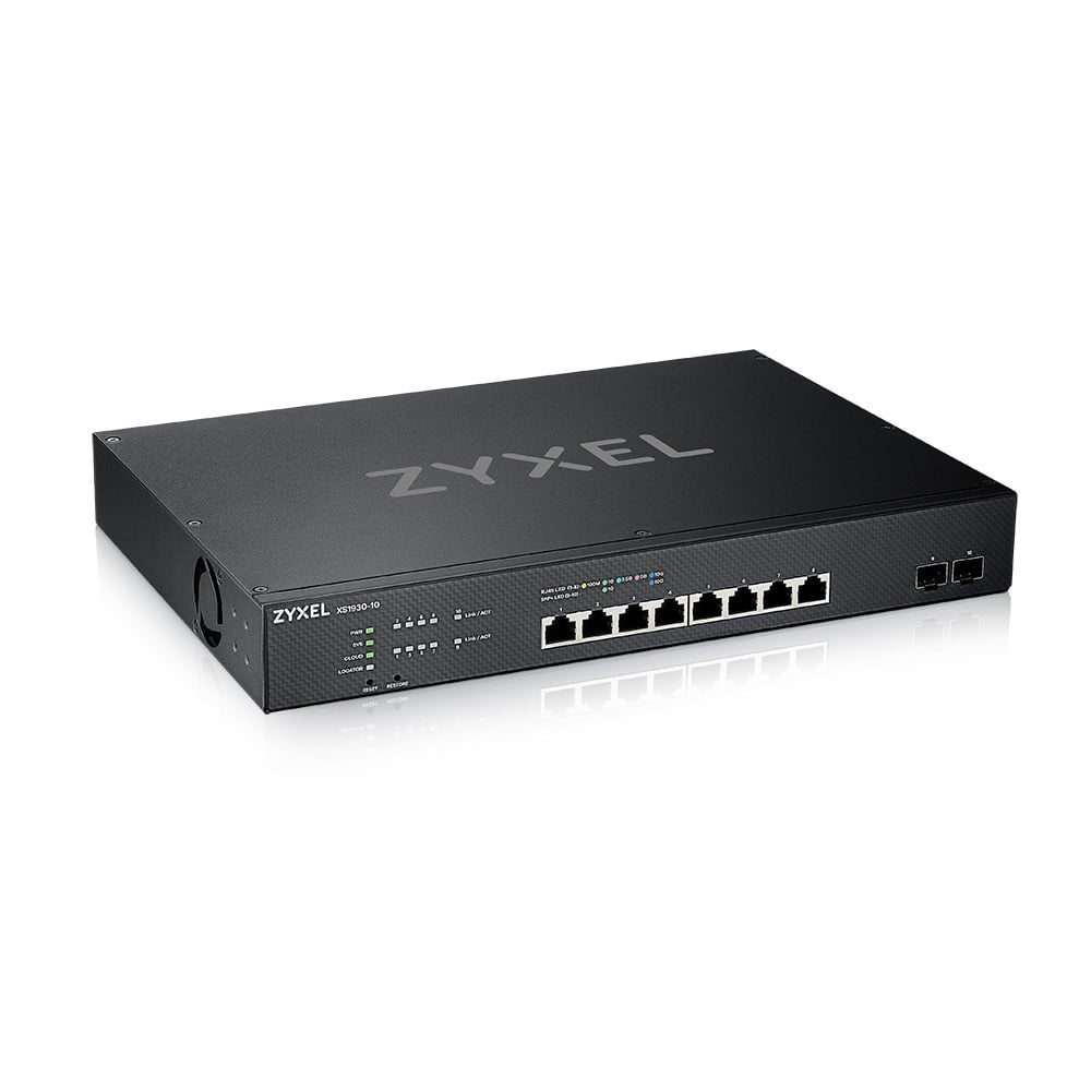 XS1930-10-ZZ0101F | ZyXEL | Zyxel XS1930-10-ZZ0101F switch-uri Gestionate L3 10G Ethernet (100/1000/10000) Negru Zyxel XS1930-10-ZZ0101F switch-uri Gestionate L3 10G Ethernet (100/1000/10000) Negru