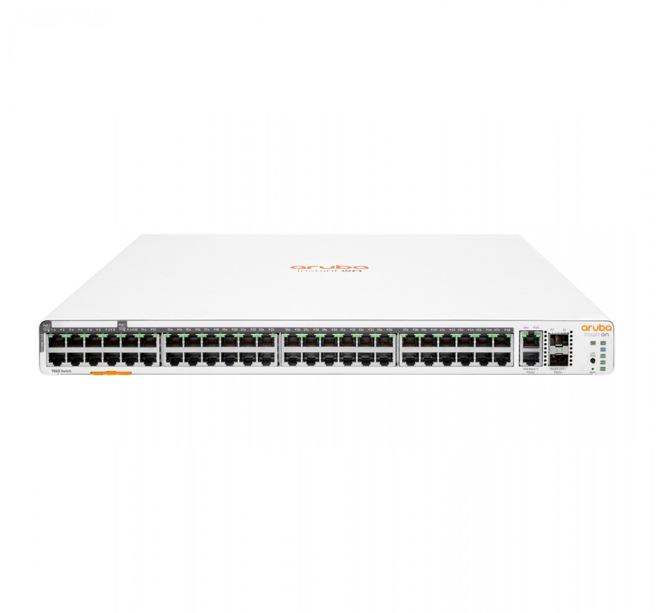 JL809A | HPE | HPE Aruba Instant On 1960 Smart 48G 2XT 2XF PoE+ 600W Switch HPE Aruba Instant On 1960 Smart 48G 2XT 2XF PoE+ 600W Switch