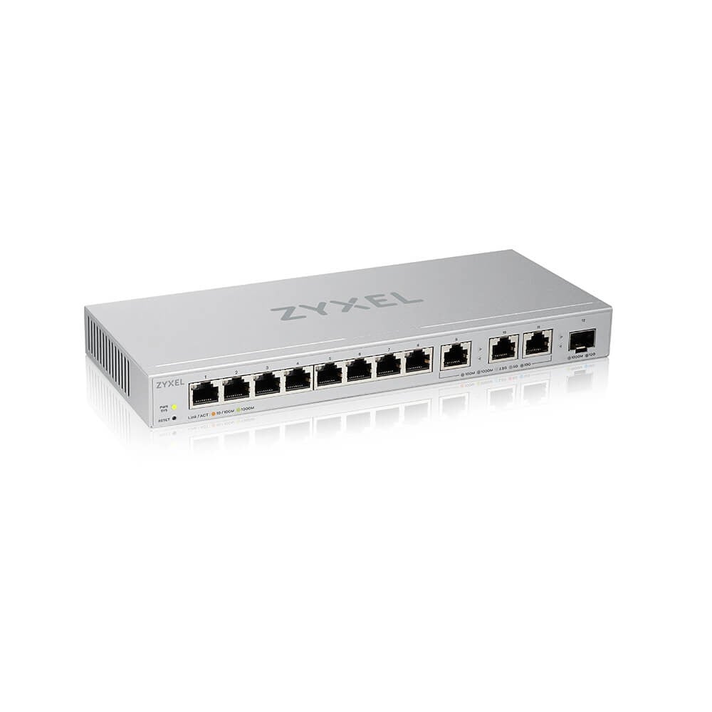 XGS1250-12-ZZ0101F | ZyXEL | Zyxel XGS1250-12 Gestionate 10G Ethernet (100/1000/10000) Gri Zyxel XGS1250-12 Gestionate 10G Ethernet (100/1000/10000) Gri