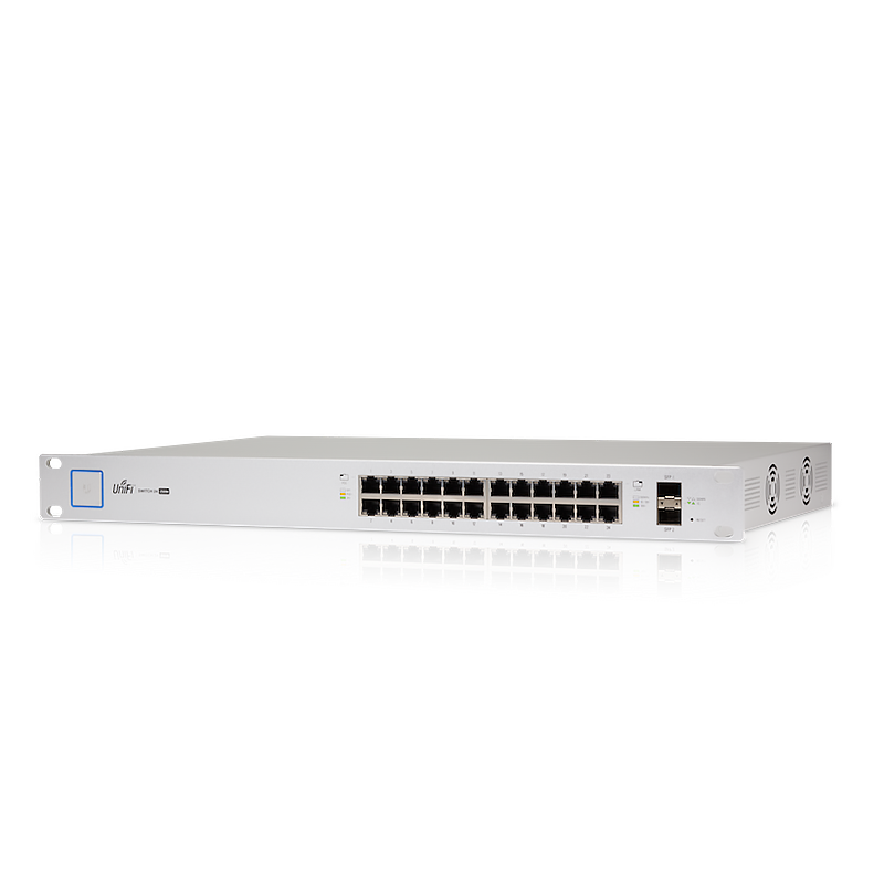 Ubiquiti Networks UniFi US-24-250W switch-uri Gestionate Gigabit Ethernet (10/100/1000) Power over Ethernet (PoE) Suport 1U Argint