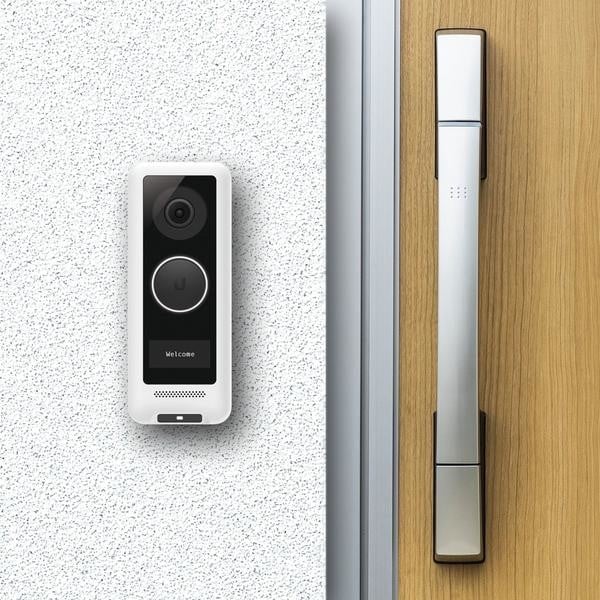 Ubiquiti UVC-G4-DOORBELL Sonerie video Wi-Fi cu afișaj încorporat Ubiquiti UniFi Protect G4, Night Vision, microfon – Ubiquiti UVC-G4-DOORBELL