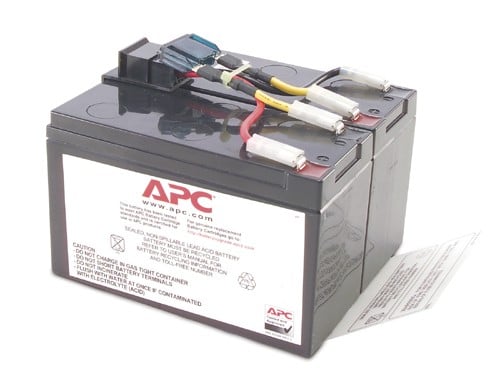 APC RBC48 – APC RBC48 – Set baterii UPS VRLA plumb-acid sigilate, pentru Smart-UPS, durată lungă de viață și instalare rapidă APC RBC48 – Set baterii UPS VRLA plumb-acid sigilate, pentru Smart-UPS, durată lungă de viață și instalare rapidă – APC RBC48