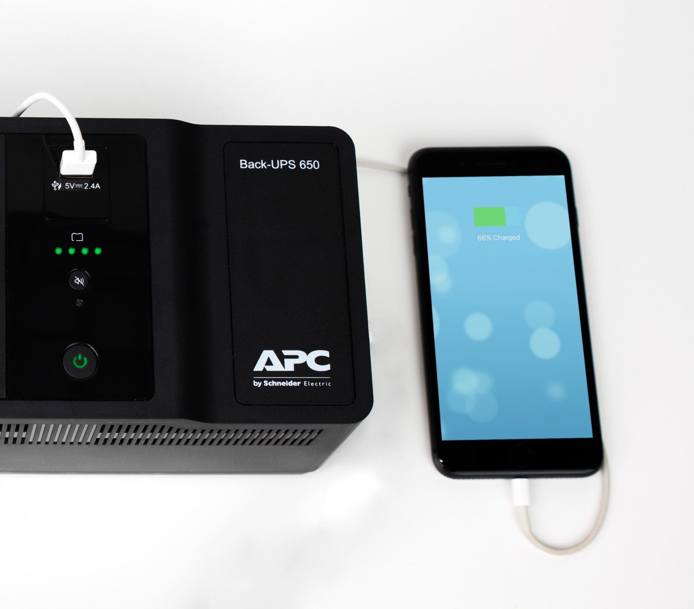 APC BE650G2-GR – APC Back-UPS 650VA – UPS Offline 650VA/400W, 8 prize AC, port USB, protecție la supratensiune și stabilizare AVR APC Back-UPS 650VA – UPS Offline 650VA/400W, 8 prize AC, port USB, protecție la supratensiune și stabilizare AVR – APC BE650G2-GR