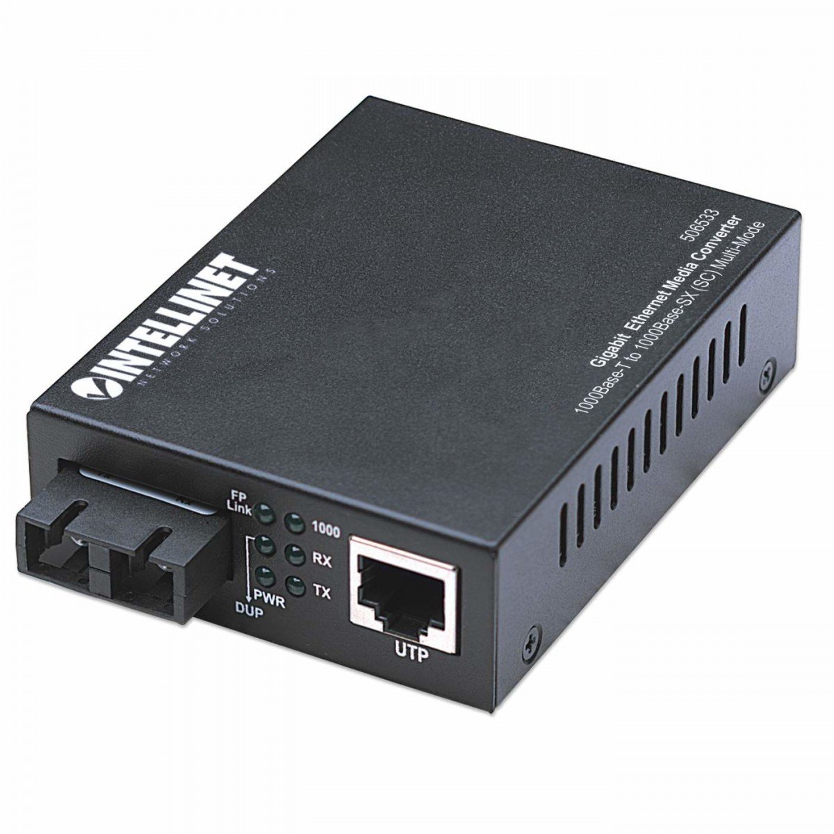 Intellinet 506533 – Intellinet 506533 Media Converter Gigabit 1000Base-T → 1000Base-SX (SC) 850 nm Multimodal Intellinet 506533 Media Converter Gigabit 1000Base-T → 1000Base-SX (SC) 850 nm Multimodal – Intellinet 506533
