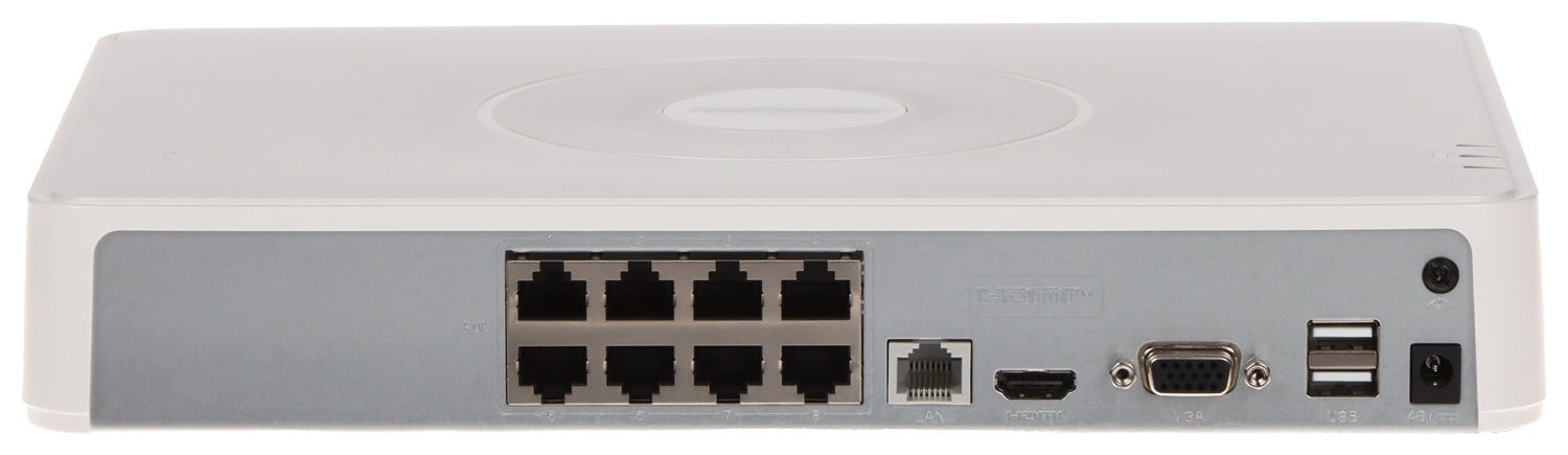 NVR Hikvision, 8 canale IP, 1 HDD, 8 porturi PoE - DS-7108NI-Q1/8P(D) – HIKVISION DS-7108NI-Q1/8P(D)