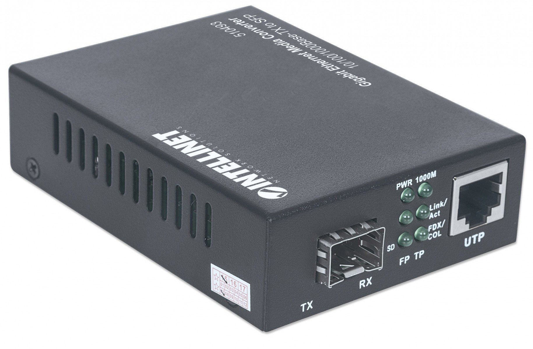 510493 | Intellinet | Intellinet 510493 convertoare media pentru rețea 1000 Mbit/s Negru Intellinet 510493 convertoare media pentru rețea 1000 Mbit/s Negru