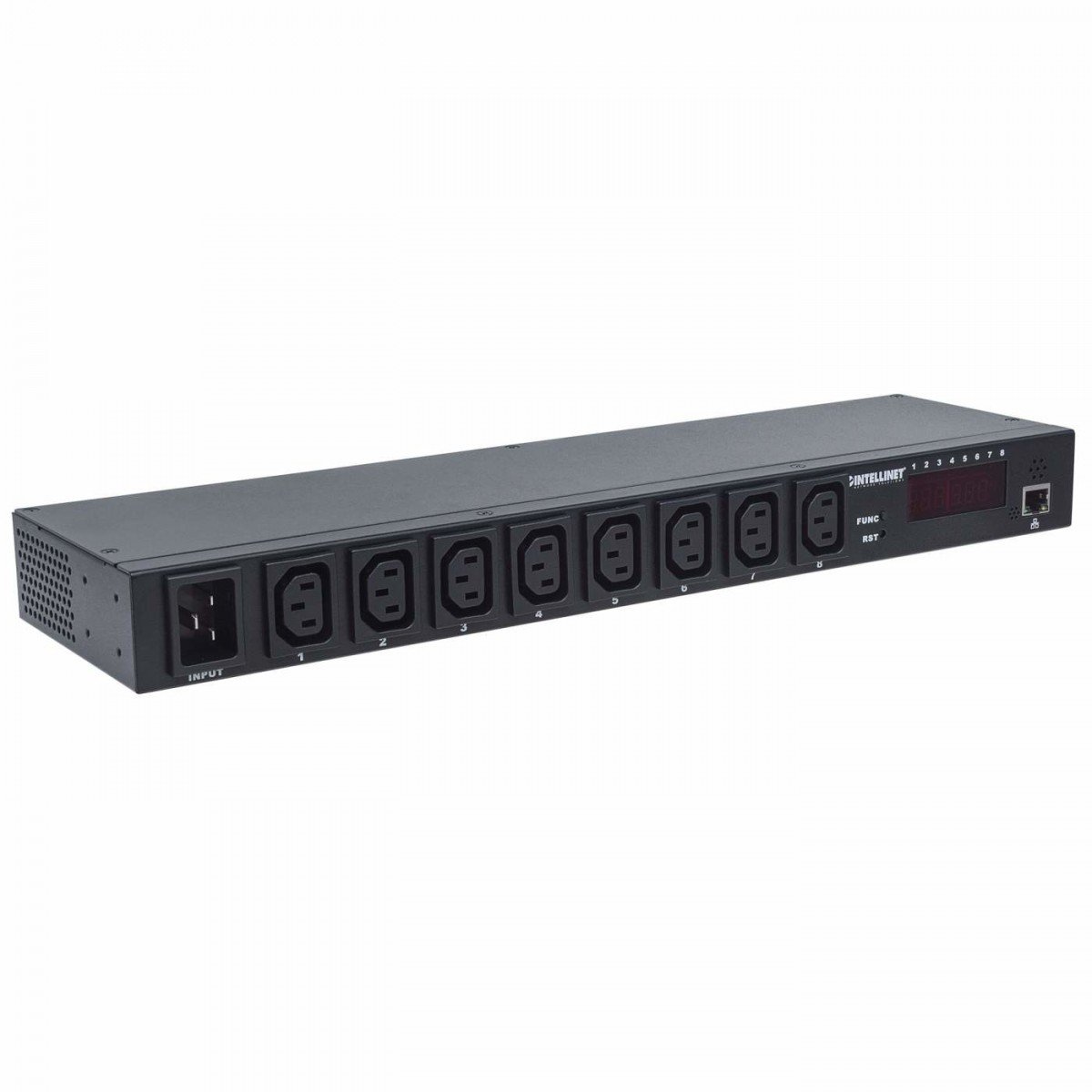 Intellinet 163682 – Intellinet 163682 8-Port PDU 19 inch Rack 8 iesiri AC Intellinet 163682 8-Port PDU 19 inch Rack 8 iesiri AC – Intellinet 163682