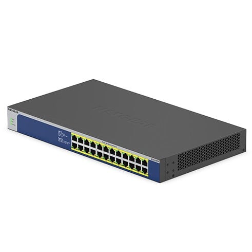 NETGEAR GS524PP 24-Port Gigabit Ethernet PoE+ Switch – Netgear GS524PP-100EUS
