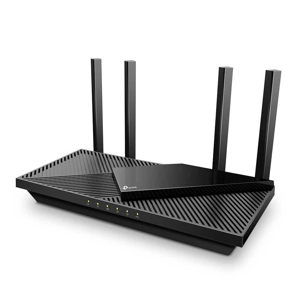 TP-Link Archer AX55 Pro router wireless Gigabit Ethernet Bandă dublă (2.4 GHz/ 5 GHz) Negru