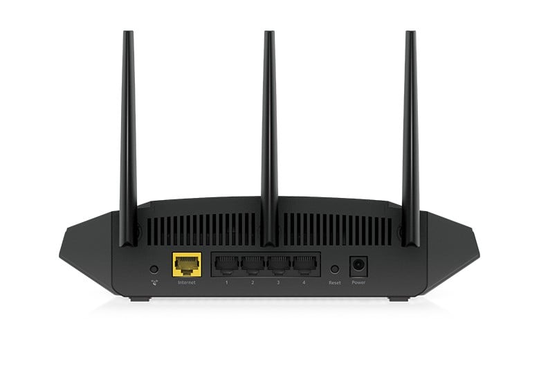 NETGEAR Nighthawk 4-Stream AX1800 WiFi 6 Router (RAX10) router wireless Gigabit Ethernet Bandă dublă (2.4 GHz/ 5 GHz) Negru