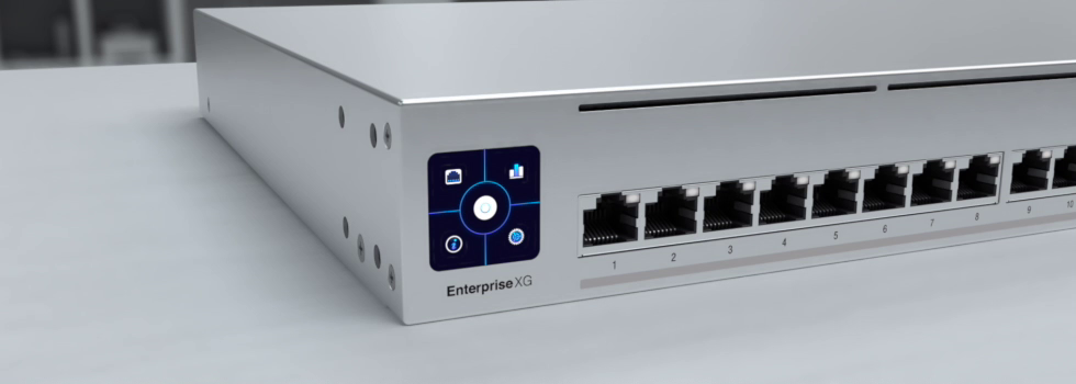 Ubiquiti USW-ENTERPRISEXG-24 Networks UniFi Enterprise XG 24 Gestionate L3 10G Ethernet (100/1000/10000) Din oţel inoxidabil