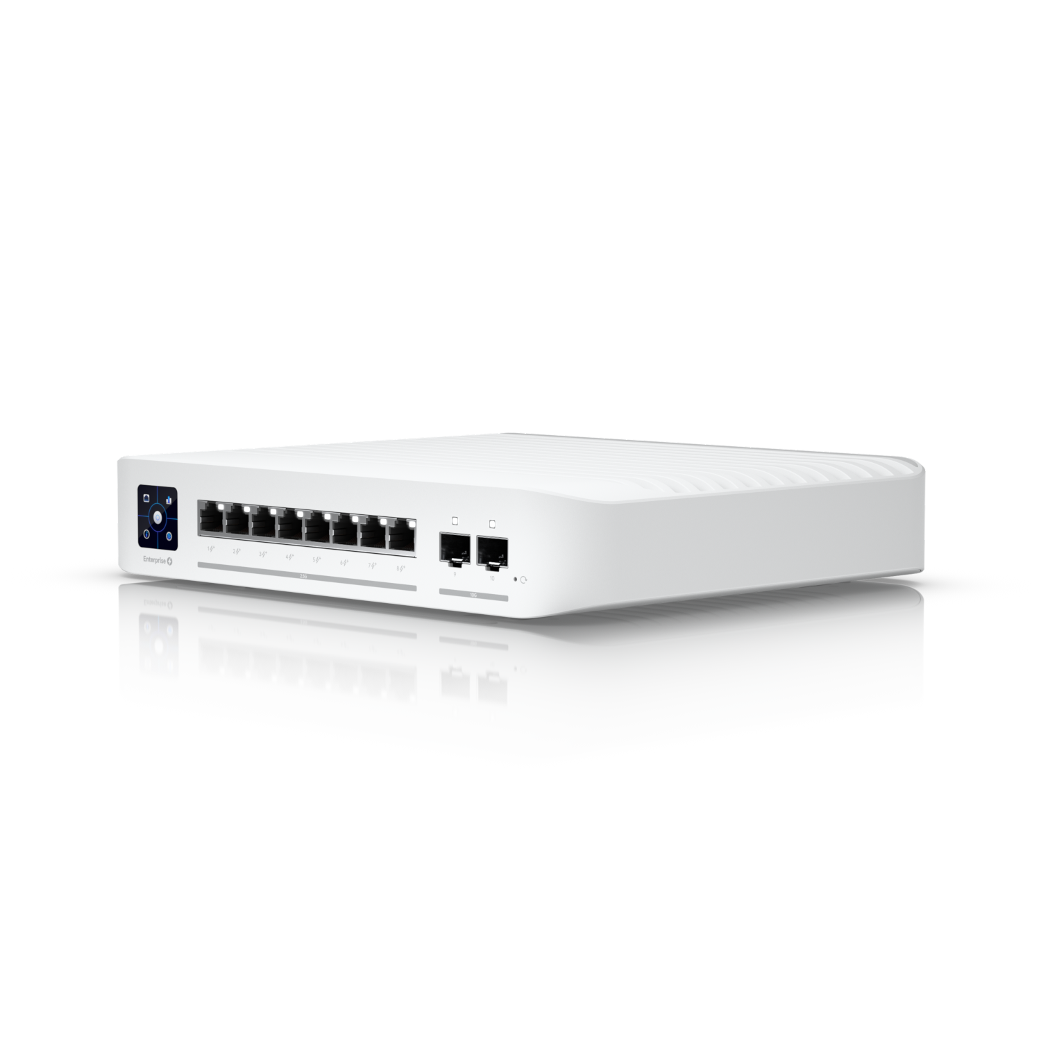 Ubiquiti USW-ENTERPRISE-8-POE Networks UniFi Enterprise 8 PoE Gestionate L3 2.5G Ethernet (100/1000/2500) Power over Ethernet (PoE) Suport Din oţel inoxidabil